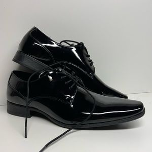 Calvin Klein Men's Brodie Oxford Tuxedo Wedding Shoe